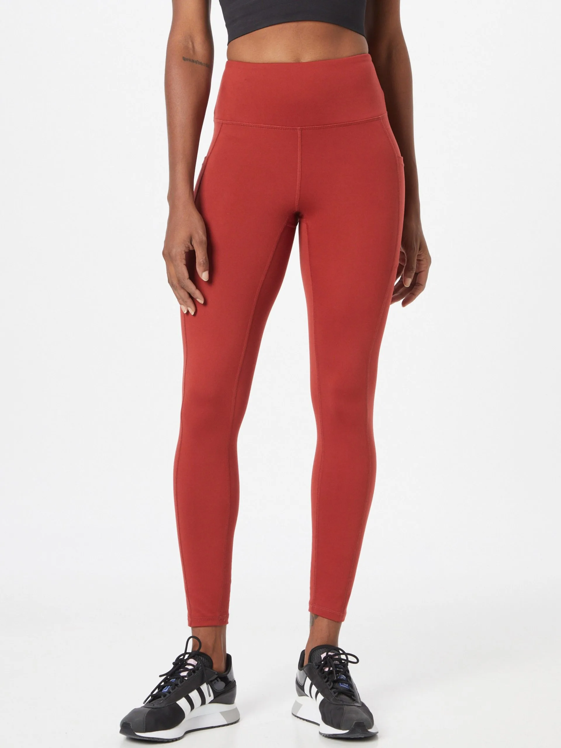 Marika Sportleggings Skinny Sportbroek WANDERER Dames Roestrood 5 Marika Sportleggings Skinny Sportbroek WANDERER Dames Roestrood - Afbeelding 3