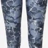 Marika Sportleggings Skinny Sportbroek ZEN Dames Smoky Blue / Duifblauw