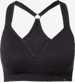 Marika Medium Support Bustier Sport Bh JOHANNA SMLS Dames Zwart