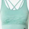 Marika Low Support Bustier Sport Bh KAYLA Dames Blauw