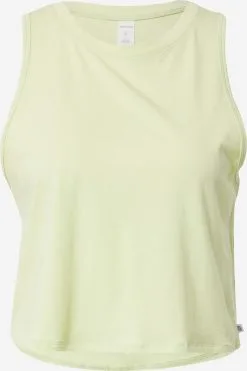 Marika Tops Sporttop Dames Pasteelgeel