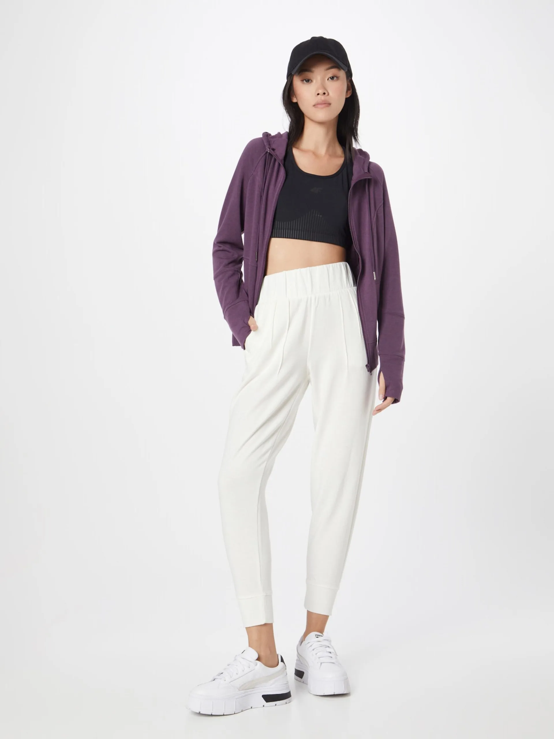 Marika Lange Broeken Tapered Sportbroek PALMER Dames Lichtgrijs 7 Marika Lange Broeken Tapered Sportbroek PALMER Dames Lichtgrijs - Afbeelding 5