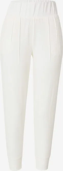 Marika Lange Broeken Tapered Sportbroek PALMER Dames Lichtgrijs