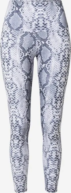 Onzie Sportleggings Skinny Sportbroek Dames Grijs / Lichtgrijs / Donkergrijs